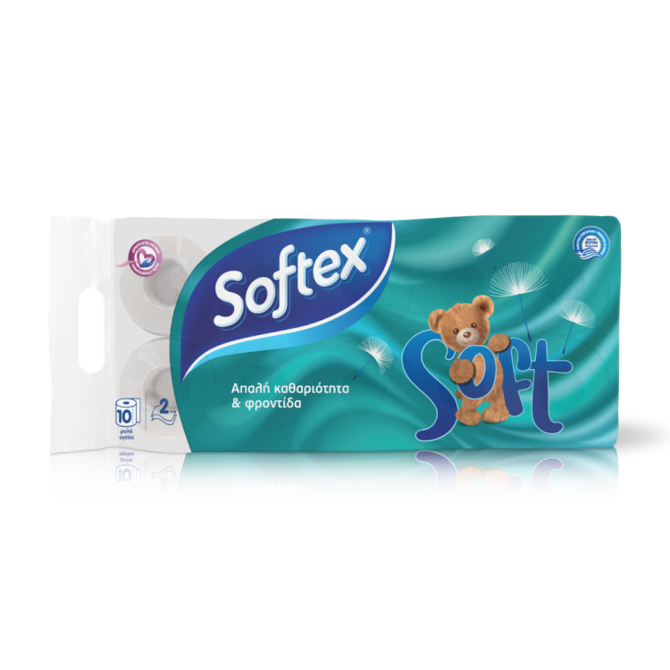 SOFTEX SOFT Χ/ΥΓΕΙΑΣ 6Χ10ΤΕΜ