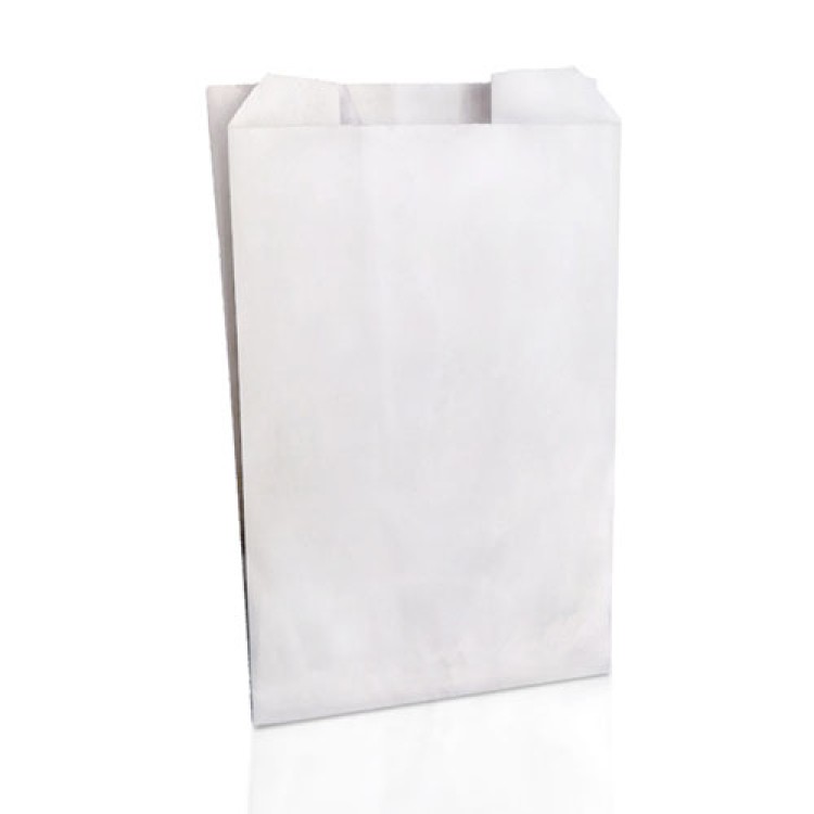 ΧΑΡΤΟΣΑΚΟΥΛΑ ΒΕΖΙΤΑΛ ΛΕΥΚΟ 12,5Χ22CM