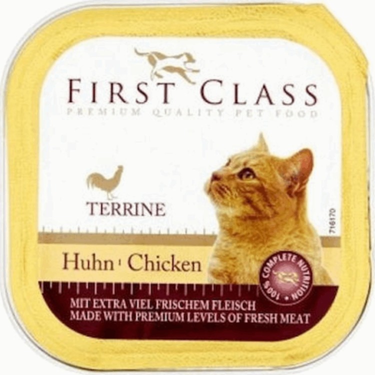 FIRST CLASS ΓΑΤΟΤΡΟΦΗ ΠΑΤΕ ΚΟΤΟΠΟΥΛΟ 34Χ100ΓΡ