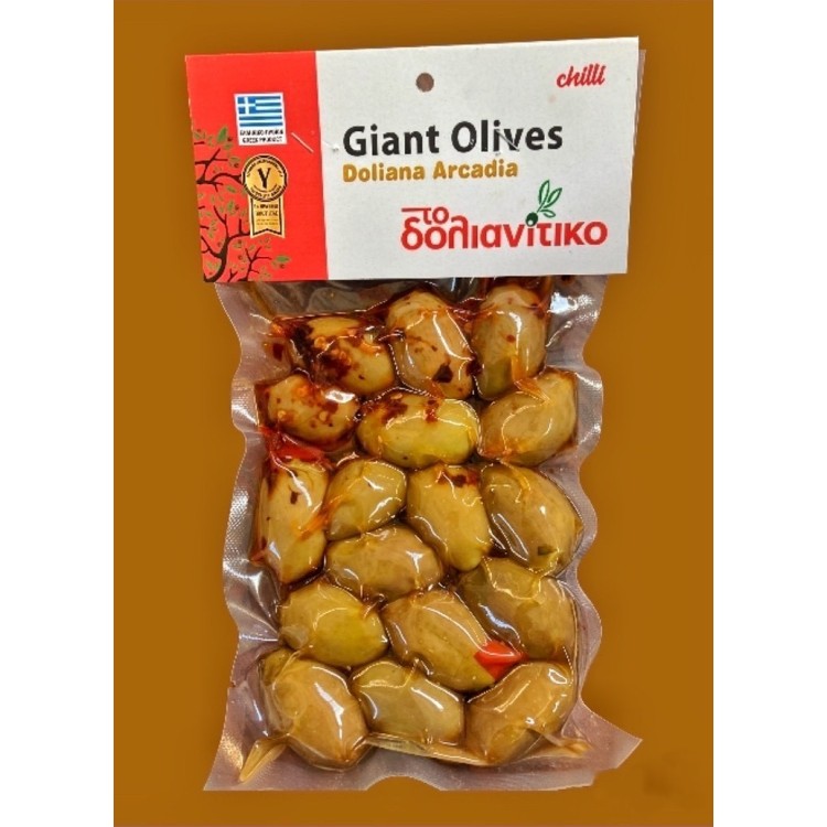 'ΤΟ ΔΟΛΙΑΝΙΤΙΚΟ' ΕΛΙΕΣ ΓΙΓΑΣ ΜΕ CHILLI 250ΓΡ