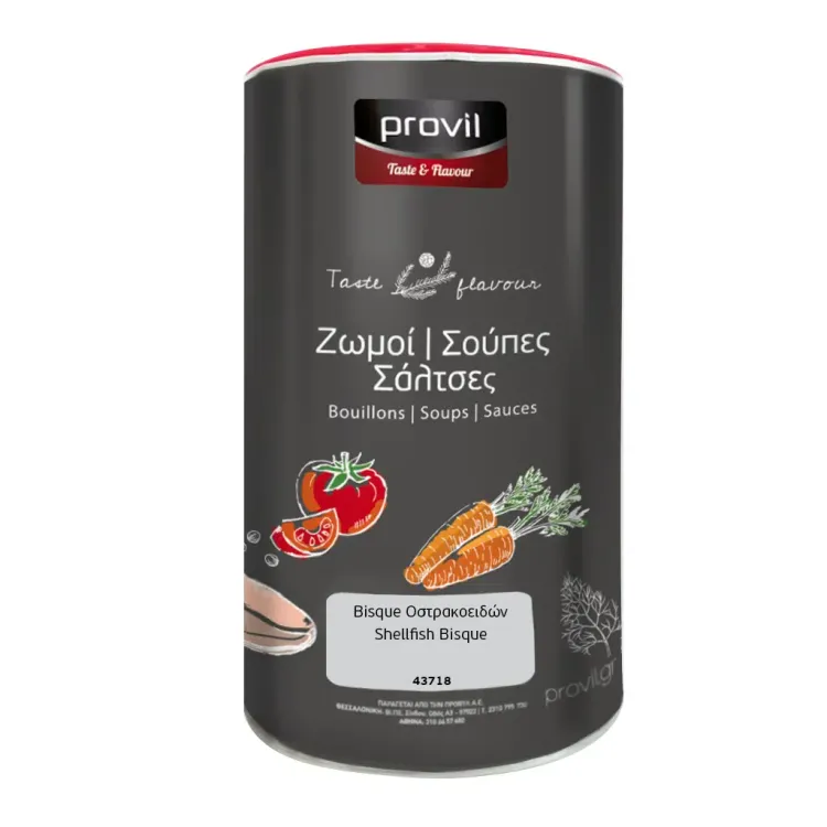 PROVIL BISQUE OΣΤΡΑΚΟΕΙΔΩΝ ΒΟΧ 1KG