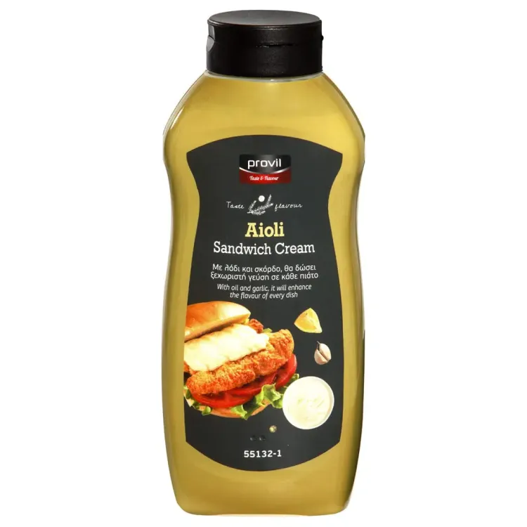 PROVIL AIOLI SANDWICH CREAM - SQUEEZE 0.85KG