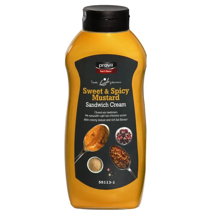 PROVIL SWEET N' SPICY MUSTARD -SQUEEZE 0.9KG