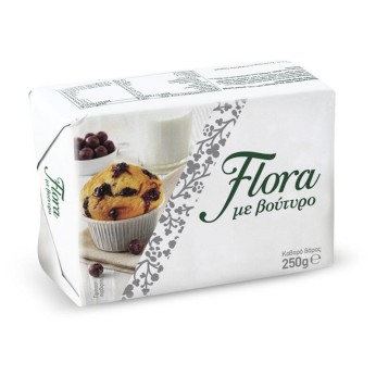 FLORA ΜΑΡΓΑΡΙΝΗ ΠΛΑΚΑΚΙ 10Χ250ΓΡ