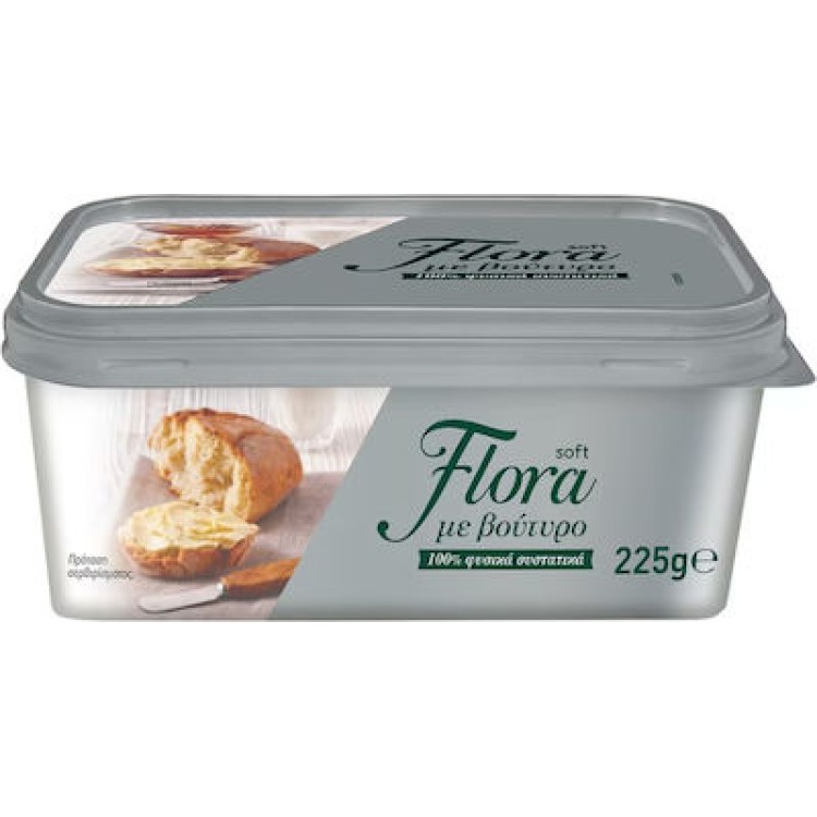FLORA SOFT ΜΑΡΓΑΡΙΝΗ ΣΚΑΦΑΚΙ 8Χ225ΓΡ