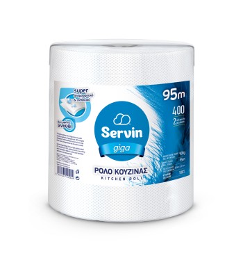 SERVIN ΧΑΡΤΙ ΚΟΥΖΙΝΑΣ 2Φ 6Χ900ΓΡ