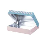 ΚΟΥΤΙ ΖΑΧ/ΚΗΣ ΜΕ ΕΠΙΣΤΡΩΣΗ ΑΛΟΥΜΙΝΙΟΥ 23X12X4,5cm (ΣΙΡΟΠΙΑΣΤΟ ΜΙΚΡΟ) 10KG