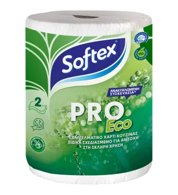 SOFTEX PRO ECO ΧΑΡΤΙ ΚΟΥΖΙΝΑΣ 6Χ450ΓΡ SOFTEX PRO ECO ΧΑΡΤΙ ΚΟΥΖΙΝΑΣ 6Χ450ΓΡ