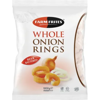 ONION RINGS BEER BATTERED ΚΤΨ (6X1KG)