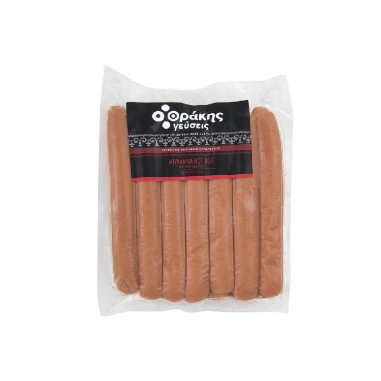 ΘΡΑΚΗΣ ΓΕΥΣΕΙΣ  ΛΟΥΚΑΝΙΚΑ HOT DOG 28-17cm 700ΓΡ