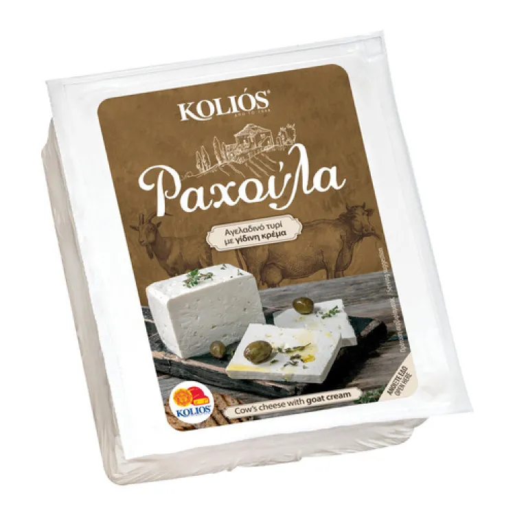 ΚΟΛΙΟΣ ΡΑΧΟΥΛΑ ΑΓΕΛΑΔΙΝΟ ΤΥΡΙ ΜΕ ΓΙΔΙΝΗ ΚΡ. (ΜΕΡΙΔΕΣ 100ΓΡ) 4ΚΙΛ.