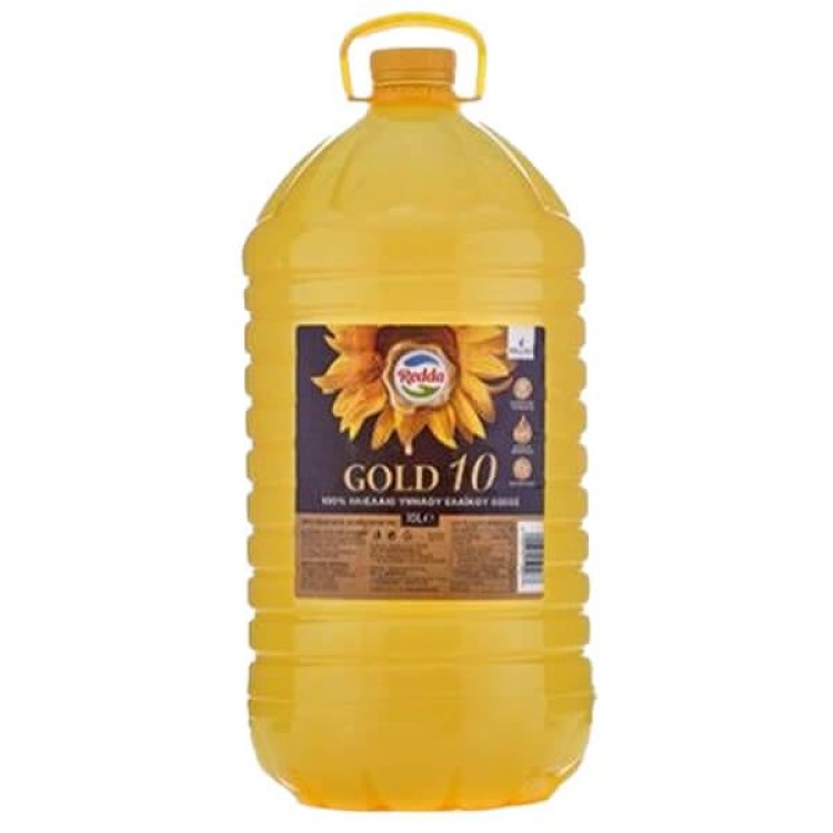 REDDA ΗΛΙΕΛΑΙΟ GOLD10 10LITR REDDA ΗΛΙΕΛΑΙΟ GOLD10 10LITR