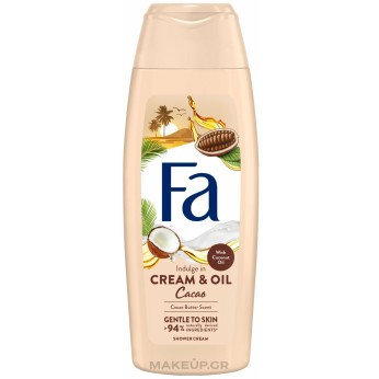 FA ΑΦΡΟΛΟΥΤΡΟ CREAM & OIL CACAO 6Χ750GR