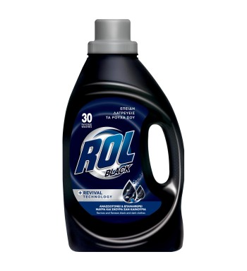 ROL BLACK ΥΓΡΟ ΠΛΥΝΤΗΡΙΟΥ 30Μ 8Χ1440ML