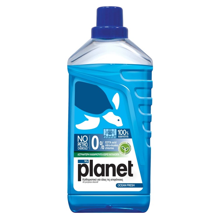 PLANET ΥΓΡΟ ΚΑΘΑΡΙΣΤΙΚΟ OCEAN FRESH 12Χ1000ML PLANET ΥΓΡΟ ΚΑΘΑΡΙΣΤΙΚΟ OCEAN FRESH 12Χ1000ML