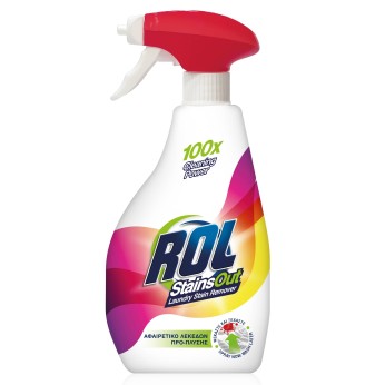 ROL STAINS OUT ΑΦΑΙΡΕΤΙΚΟ ΛΕΚΕΔΩΝ 9Χ325ML ROL STAINS OUT ΑΦΑΙΡΕΤΙΚΟ ΛΕΚΕΔΩΝ 9Χ325ML
