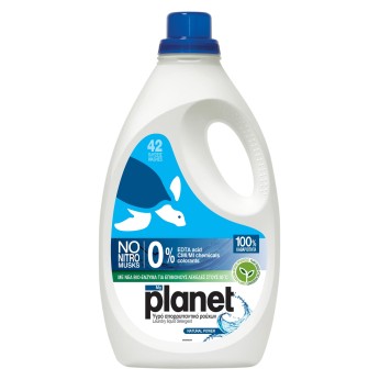 PLANET ΥΓΡΟ ΠΛΥΝΤΗΡΙΟΥ NATURAL POWER 42MEZ 4Χ2100ML