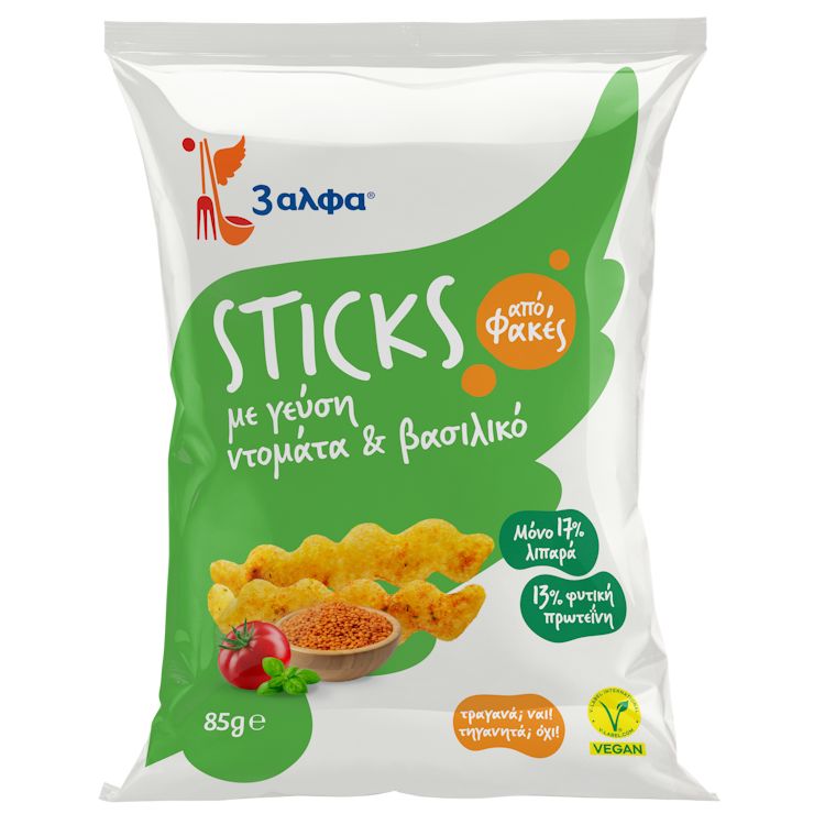3Α STICKS NTOMATA & ΒΑΣΙΛΙΚΟ 85ΓΡ