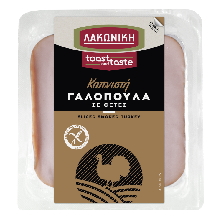 TOAST & TASTE ΓΑΛΟΠΟΥΛΑ ΚΑΠΝ. ΦΕΤΕΣ 160gr