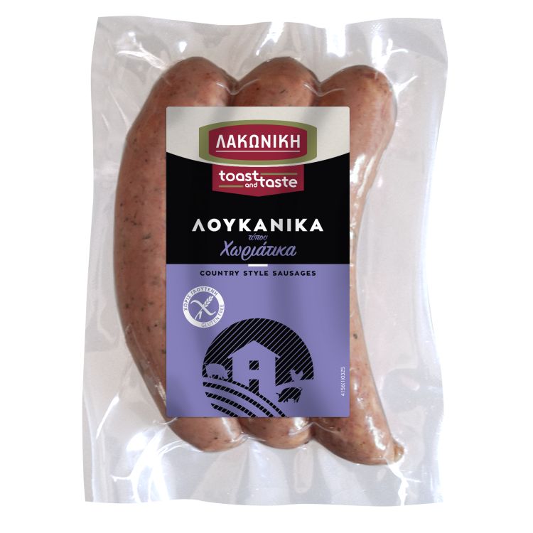 TOAST & TASTE ΛΟΥΚΑΝΙΚΑ ΧΩΡΙΑΤΙΚΑ 300gr