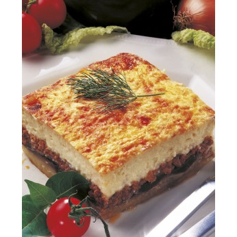 ΜΠΡΑΚΟΠΟΥΛΟΣ ΜΟΥΣΑΚΑΣ ΣΕ ΠΗΛΙΝΟ 12Χ450gr