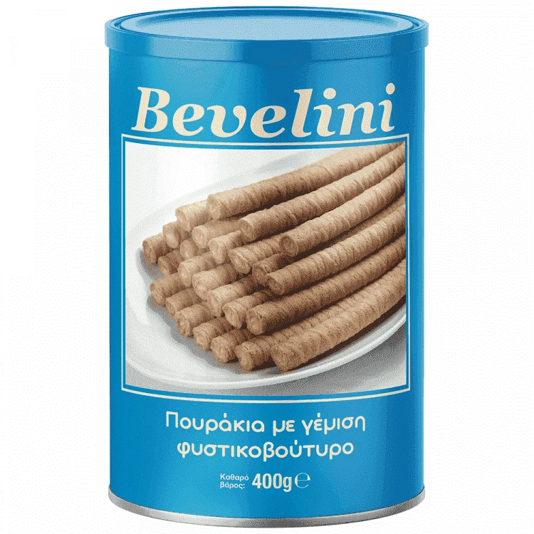 BEVELINI ΠΟΥΡΑΚΙΑ ΦΥΣΤΙΚΟΒΟΥΤΥΡΟ 12Χ400gr