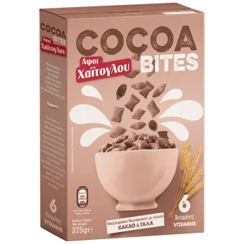 ΧΑΙΤΟΓΛΟΥ COCOA BITES ΜΑΞΙΛΑΡΑΚΙΑ 8Χ375γρ