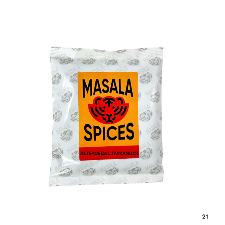 MASALA SPICES ΑΣΤΕΡΟΕΙΔΗΣ ΓΛΥΚΑΝΙΣΟΣ 500γρ