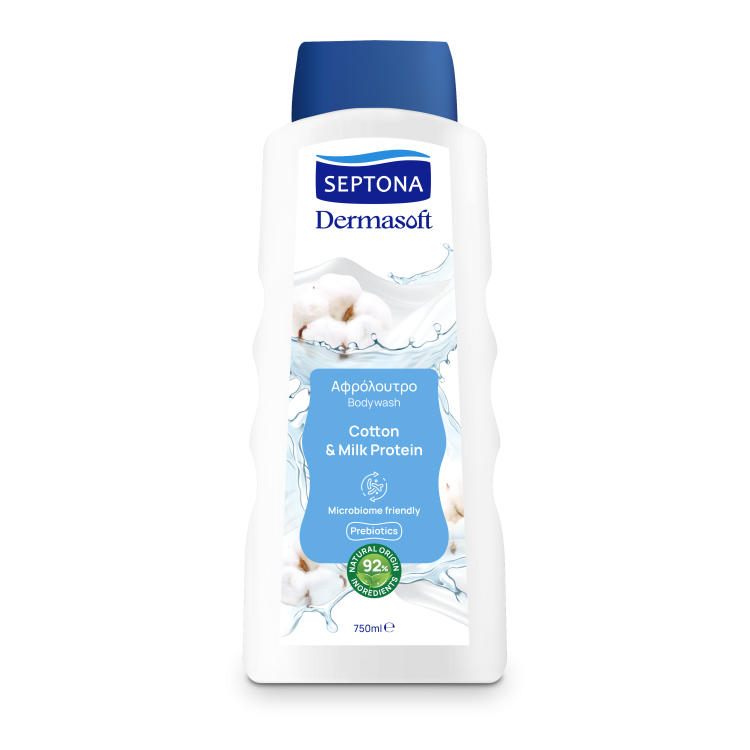 SEPTONA ΑΦΡΟΛΟΥΤΡΟ COTTON & MILK PROTEIN 12X750ML