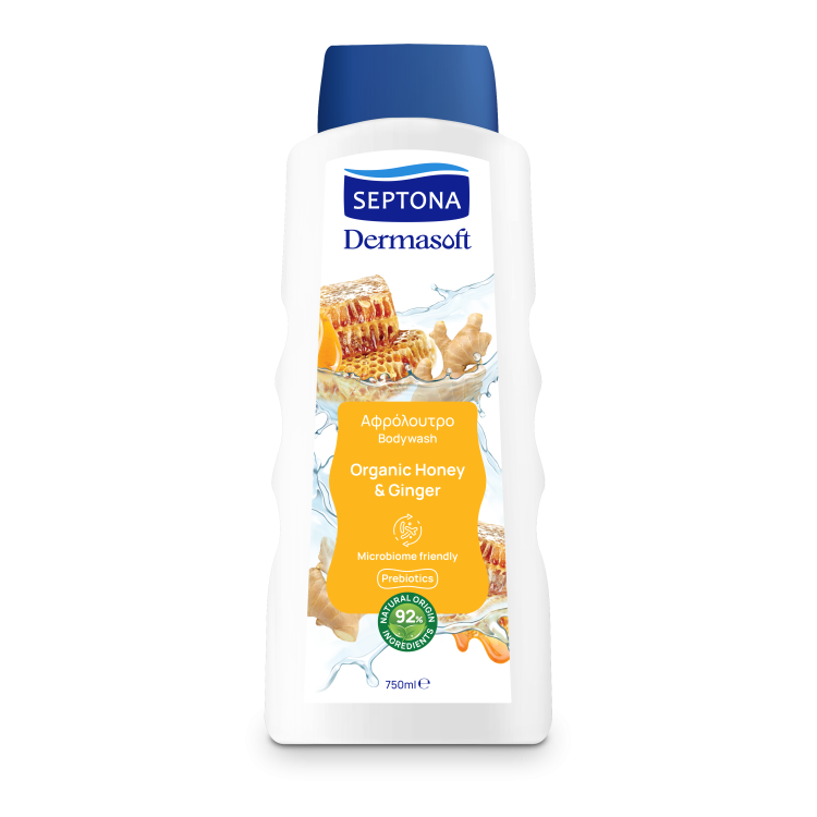 SEPTONA ΑΦΡΟΛΟΥΤΡΟ HONEY & GINGER 12X750ML