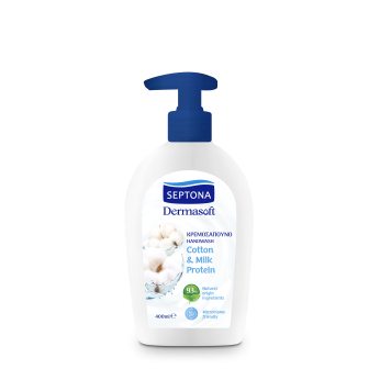 SEPTONA ΚΡΕΜΟΣΑΠΟΥΝΟ ΑΝΤΛΙΑ COTTON 12X400ML