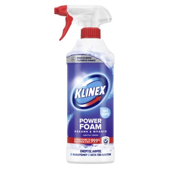 KLINEX POWER FOAM ΑΦΡΟΣ ΓΙΑ ΜΠΑΝΙΟ 12Χ435ML