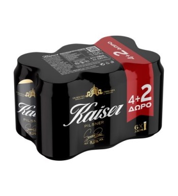 KAISER ΜΠΥΡΑ 4Χ6(4+2) 330ML