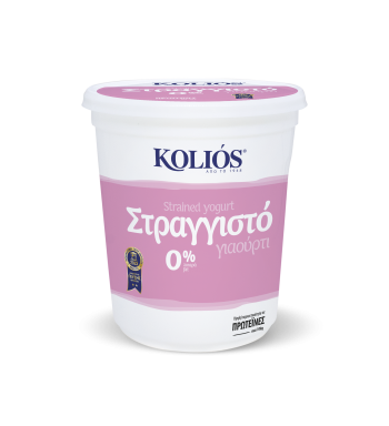 ΚΟΛΙΟΣ ΓΙΑΟΥΡΤΙ ΣΤΡΑΓΓΙΣΤΟ (0%) 6Χ850ΓΡ