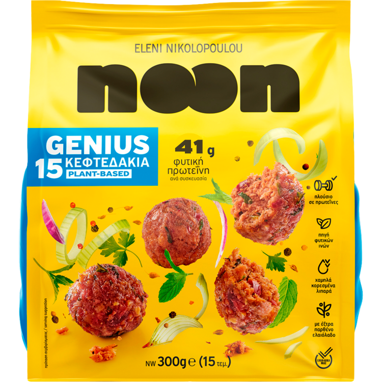 NIKOLOPOULOU NOON GENIUS BALLS PLANT-BASED 14Χ300GR