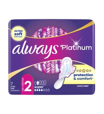 ALWAYS PLATINUM ΣΕΡΒΙΕΤΕΣ Νο2 SUPER 20Χ7ΤΕΜ