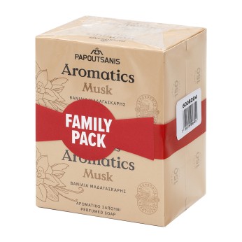AROMATICS ΣΑΠΟΥΝΙ FAMILY 4PACK 4X125GR MUSK