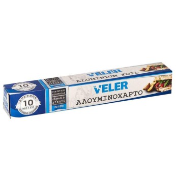 VELER ΑΛΟΥΜΙΝΟΧΑΡΤΟ 10 ΜΕΤΡΩΝ 25ΤΕΜ.