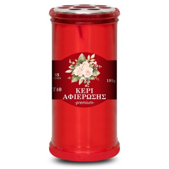 CLEVER CASA ΚΕΡΙ ΑΦΙΕΡΩΣΗΣ Τ40 55h PREMIUM ΚΟΚΚΙΝΟ