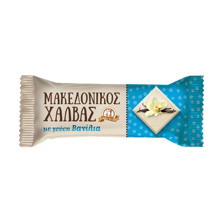 ΜΑΚΕΔΟΝΙΚΟΣ ΧΑΛΒΑΣ (ΜΠΑΡΑ) ΒΑΝΙΛΙΑ 16Χ40GR