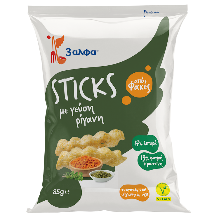 3Α STICKS ΦΑΚΗΣ ΡΙΓΑΝΗ 8Χ85ΓΡ